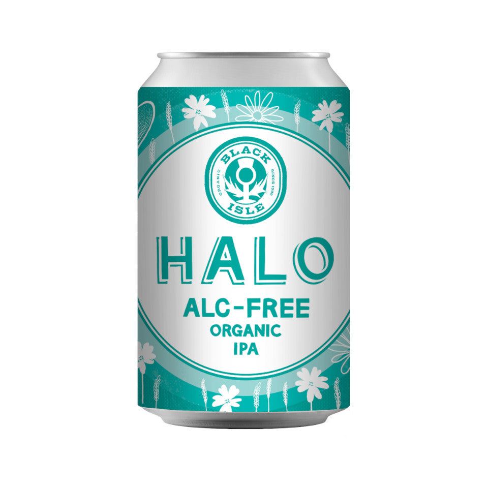 Black Isle, Halo, Alcohol Free Organic IPA, 0.3%, 330ml