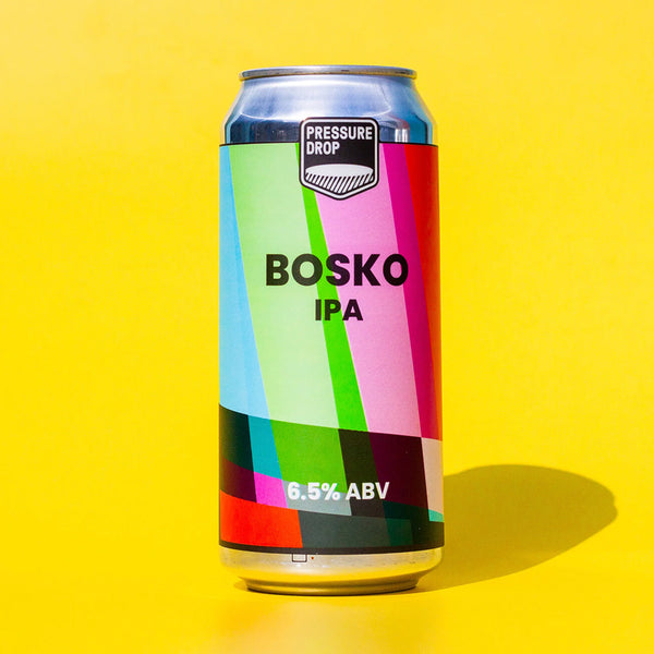 Pressure Drop, BOSKO, West Coast IPA, 6.5%, 440ml
