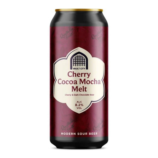 Vault City, Cherry Cocoa Mocha Melt, Cherry & Dark Chocolate Sour, 8.2%, 440ml Can