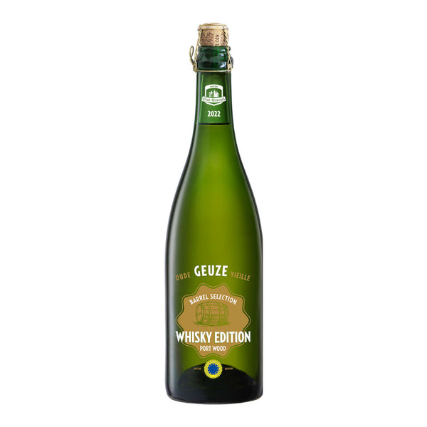 Oud Beersel, Geuze Whiskey Edition 2022, Oude Geuze aged in Whisky Barrels, 8.0%, 750ml