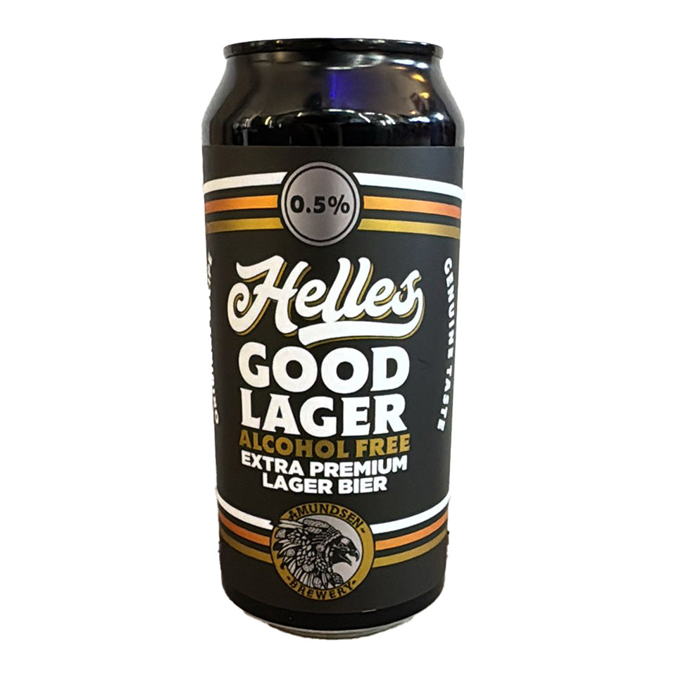 Amundsen, Helles Good, Alcohol Free Lager, 0.5%, 440ml