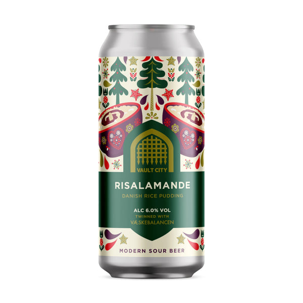 Vault City, Risalamande, Danish Rice Pudding Sour, 4.6%, 440ml