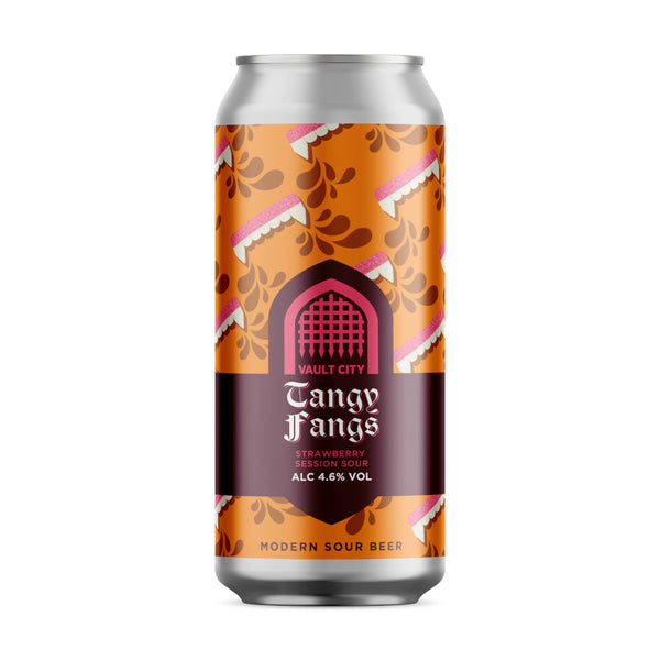 Vault City, Tangy Fangs, Strawberry Session Sour, 4.6%, 440ml
