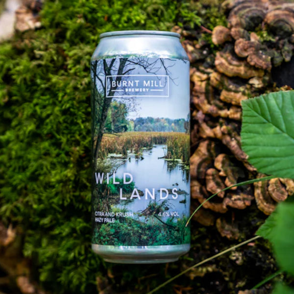 Burnt Mill, Wild Lands, Gluten Free Hazy Pale Ale, 4.6%, 440ml