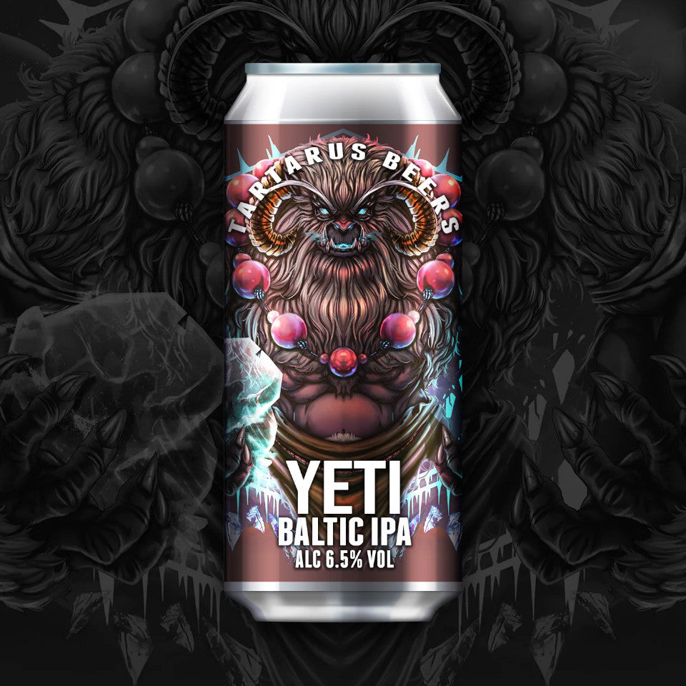 Tartarus Beers, Yeti, Baltic IPA, 6.5%, 440ml
