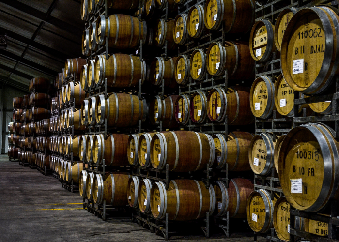 beer storage in cellar - belgium beers