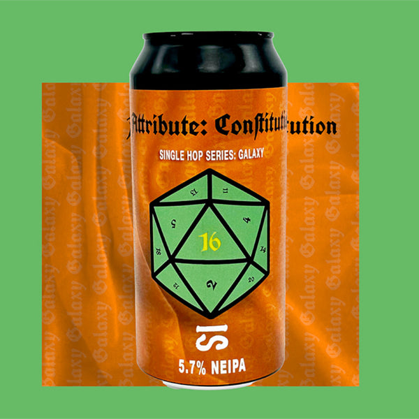 Disruption Is Brewing, Attribute: Constitution, NEIPA, 5.7%, 440ml Disruption Is Brewing, Attribute: Constitution, NEIPA, 5.7%, 440ml