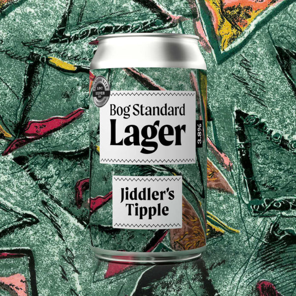 Jiddlers Tipple, Bog Standard Lager, 3.8%, 330ml 