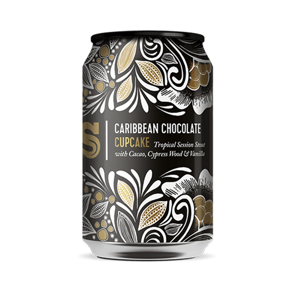 Siren Craft Brew, Caribbean Chocolate Cupcake, Tropical Session Stout, 7.4%, 330ml