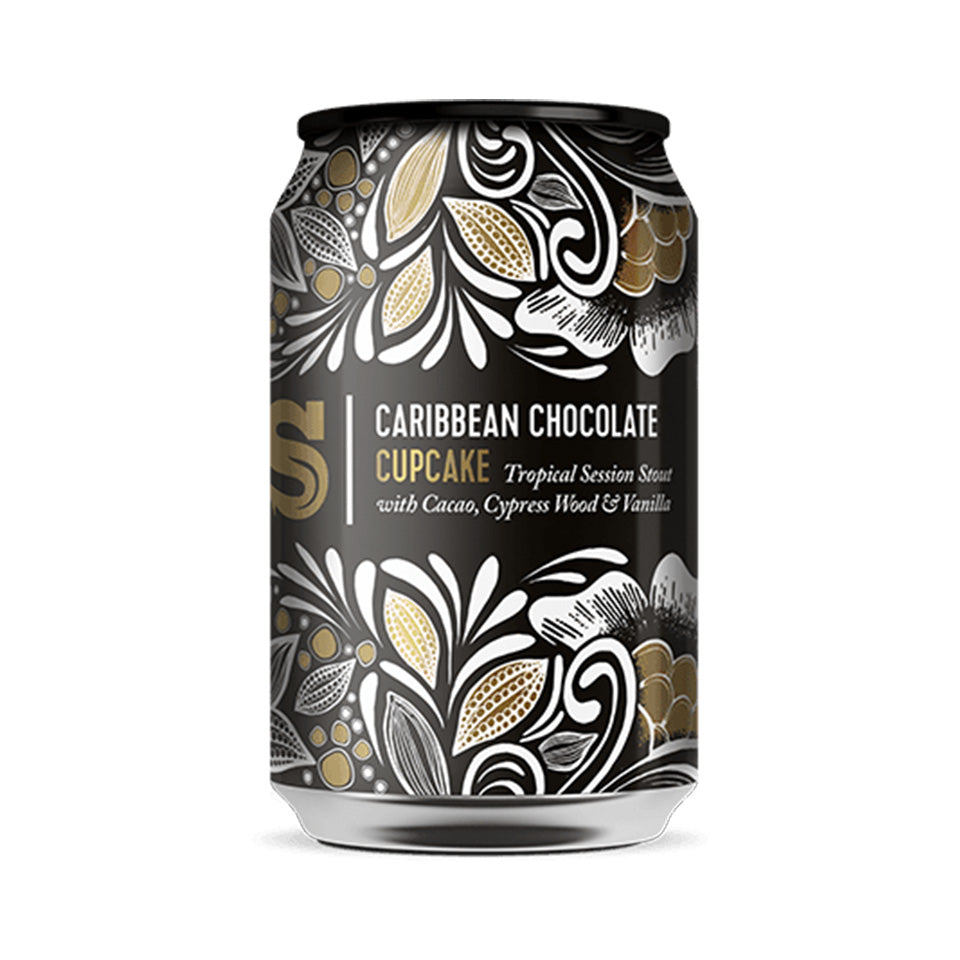 Siren Craft Brew, Caribbean Chocolate Cupcake, Tropical Session Stout, 7.4%, 330ml