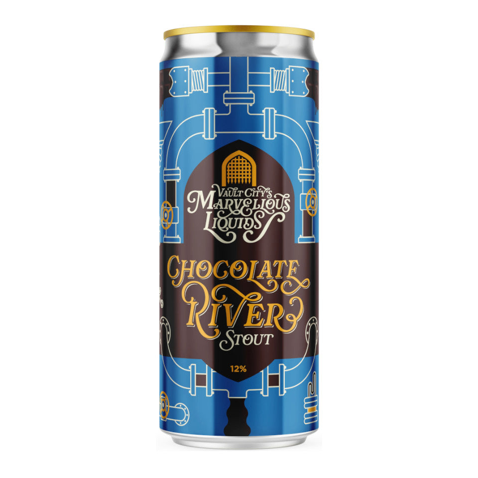 Vault City, Marvellous Liquids, Chocolate River, Imperial Stout, 12%, 330ml