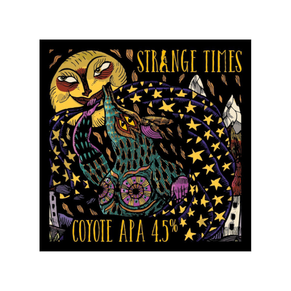 Strange Times Brewing Co, Coyote APA, American Pale Ale, 4.5%, 440ml