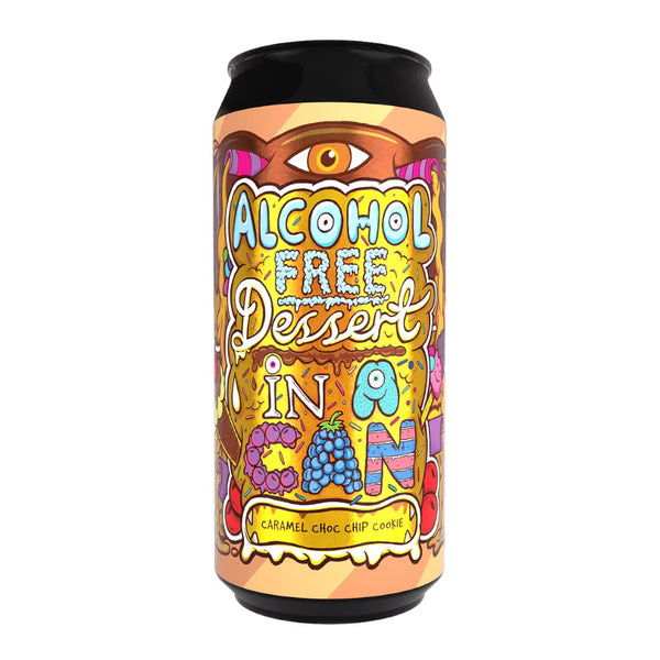 Amundsen, Desert In A Can Caramel Choc Chip Cookie, Alcohol Free Pastry Stout, 0.5%, 440ml