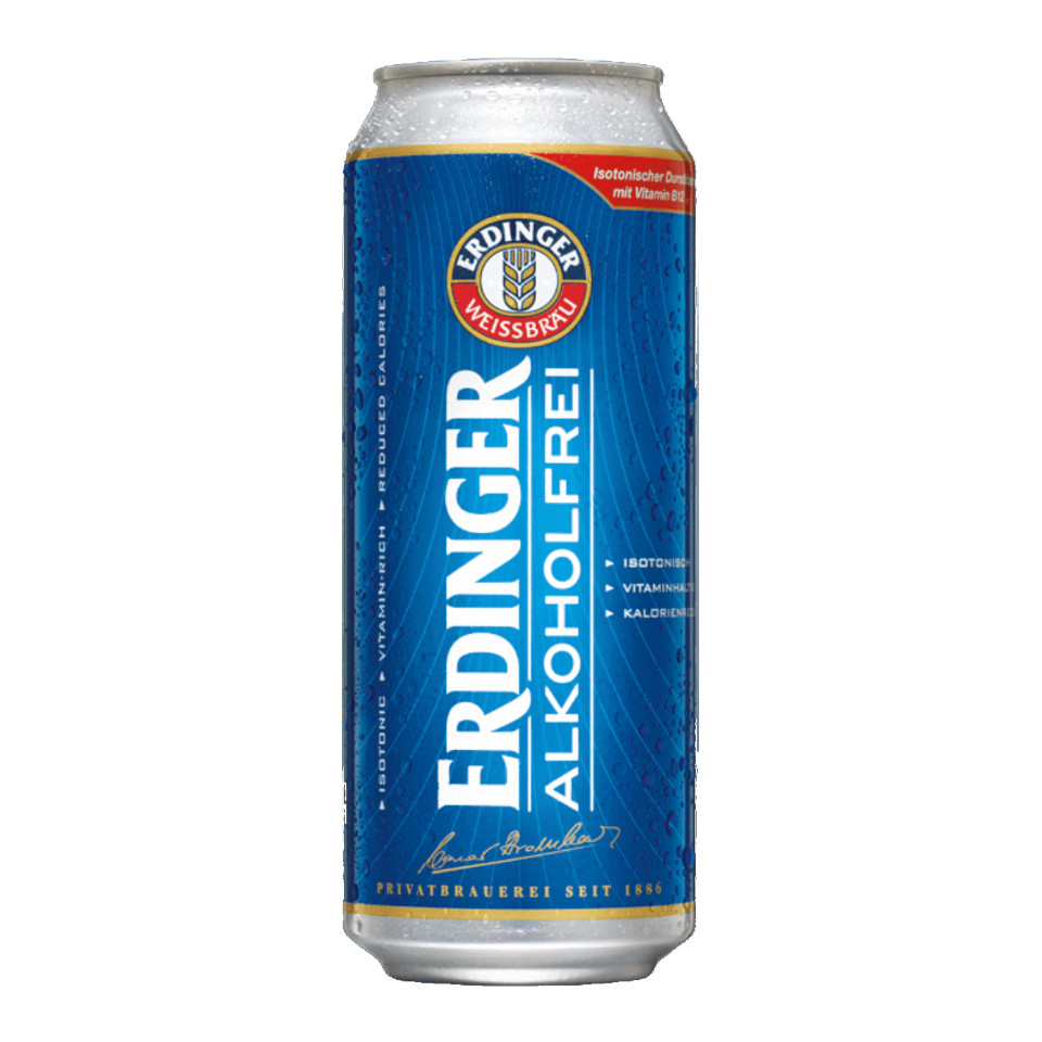 Erdinger, Weissbrau, Alcohol free Weisse Beer, 0.5%, 500ml