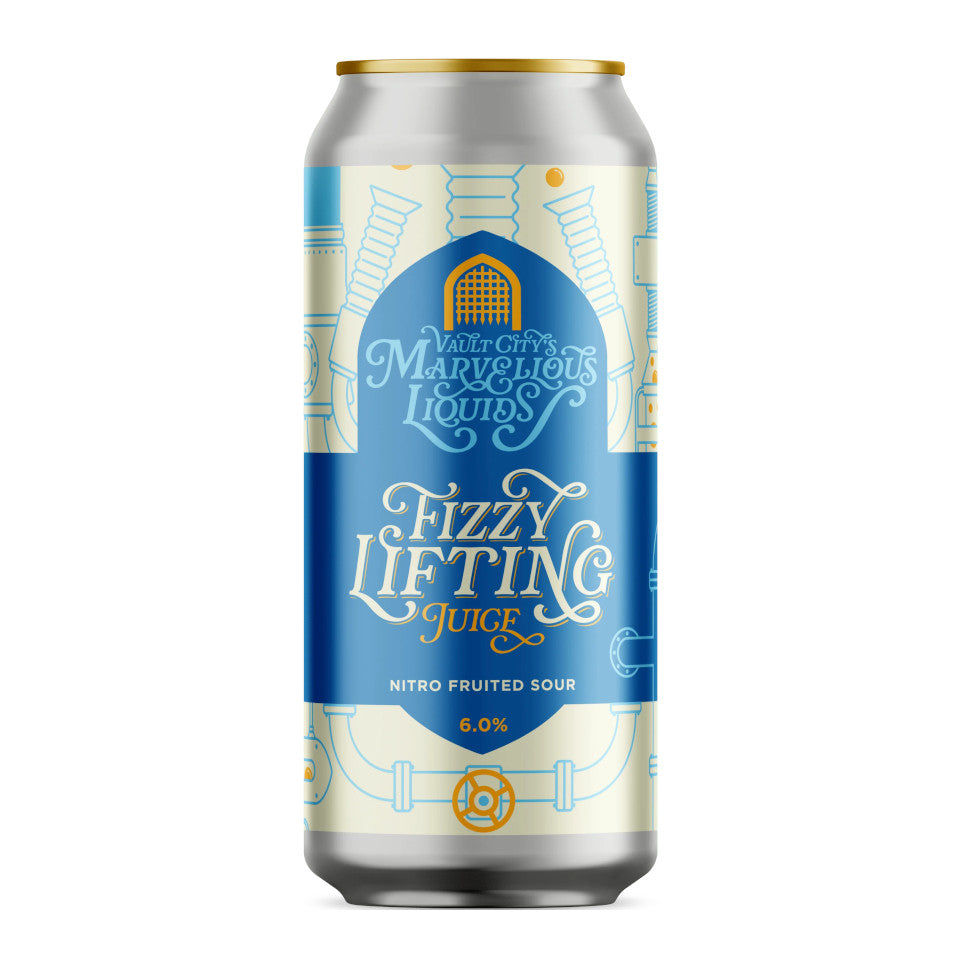 Vault City, Marvellous Liquids, Fizzy Lifting Juice, Niro Fruited Sour, 6.0%, 440ml