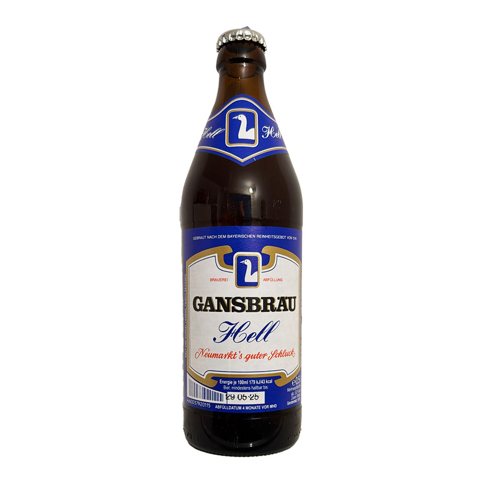 Gansbrau, Hell, German Lager, 5.0%, 500ml