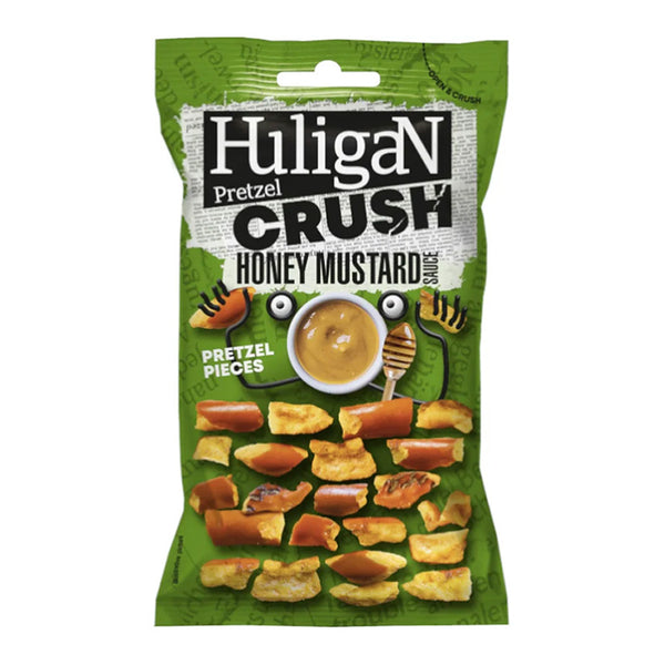 Huligan, Pretzel Crush, Honey Mustard Flavour, 65g