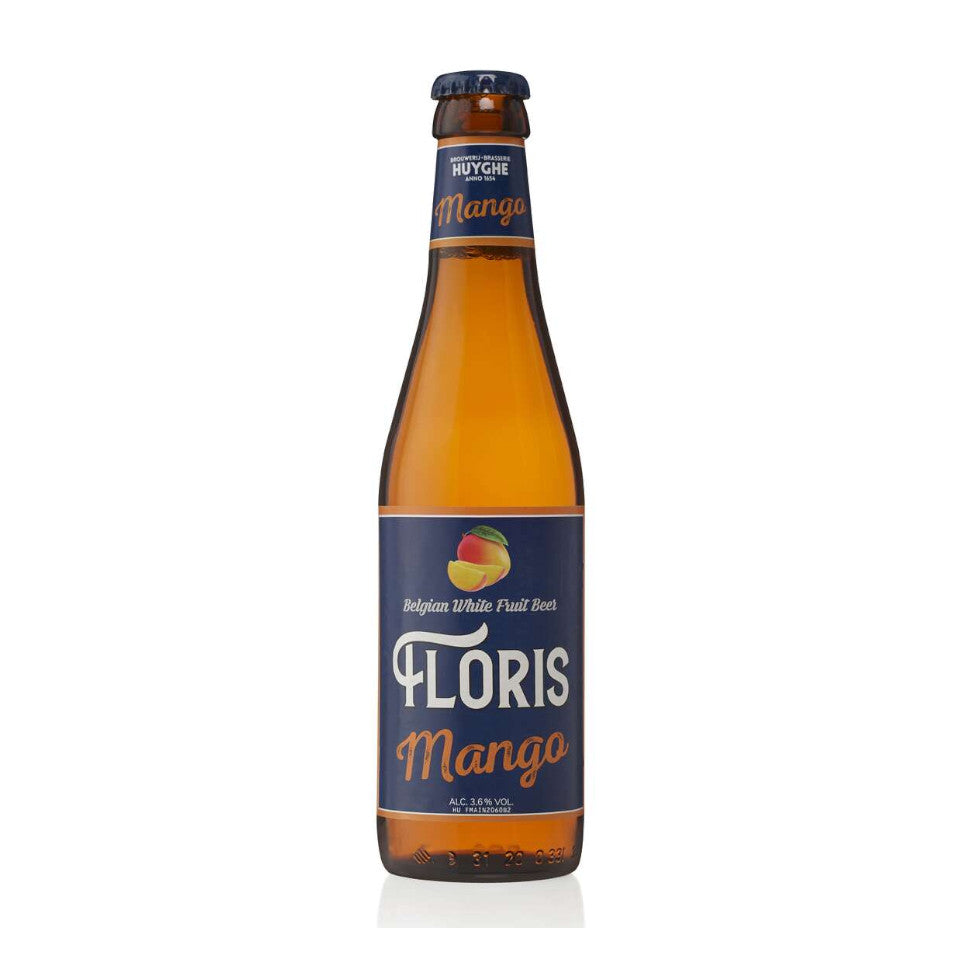 Huyghe Brewery, Floris Mango, Mango White Beer, Fruit Beer 3.6%, 330ml