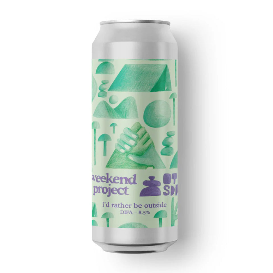 Weekend Project, I'd Rather Be Outside - 1st Birthday DIPA, 8.5%, 500ml