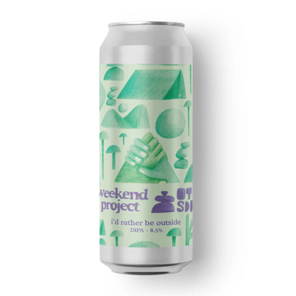 Weekend Project, I'd Rather Be Outside - 1st Birthday DIPA, 8.5%, 500ml