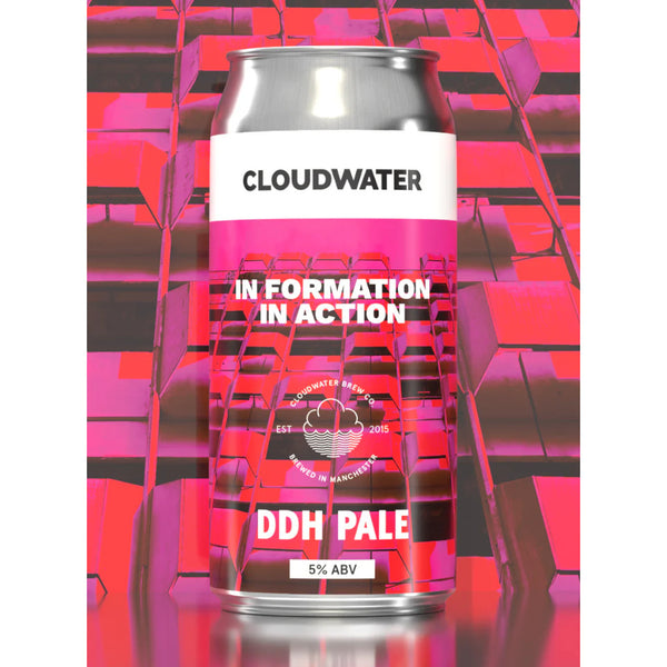 Cloudwater, In Formation In Action, DDH Pale Ale, 5.0%, 440ml
