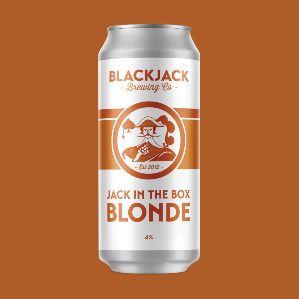 Blackjack, Jack In The Box Blonde, Blonde Ale, 4.0%, 440ml