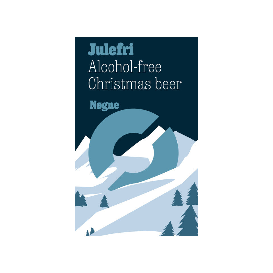 Nogne, Julefri, Low Alcohol Christmas Stout, 0.5%, 330ml