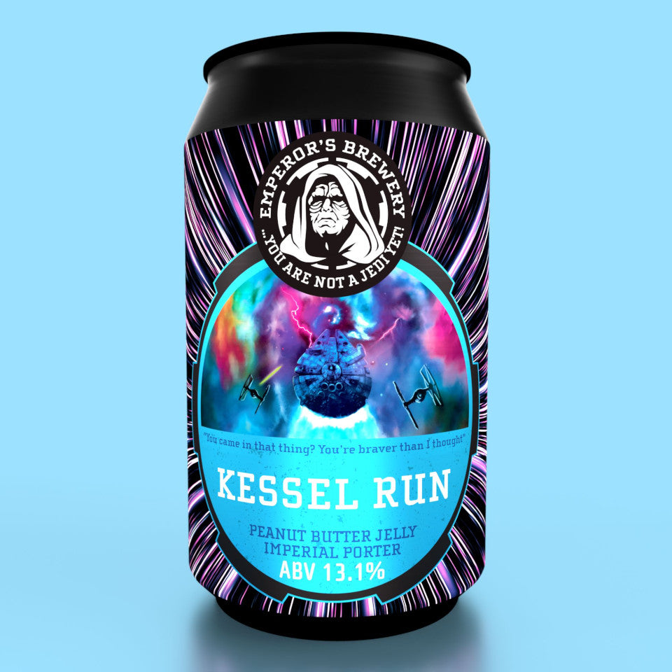 Emperor's Brewery, Kessel Run, Peanut Butter Jelly Imperial Porter, 13.1%, 330ml