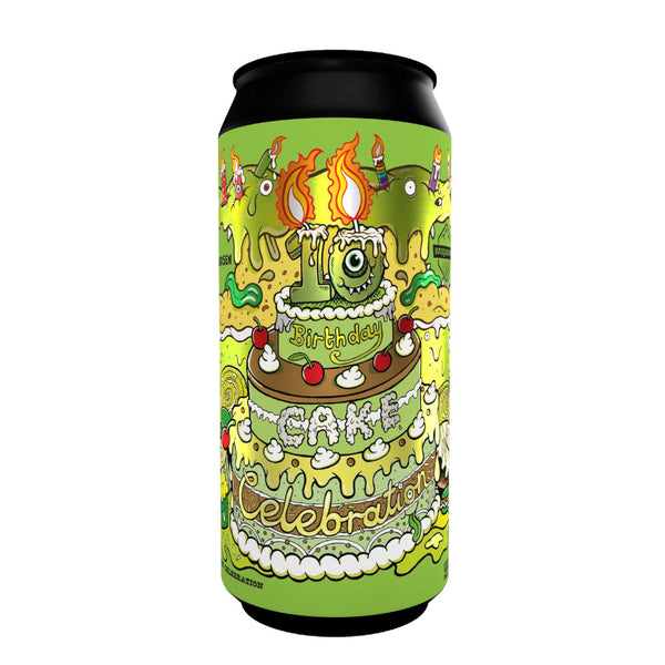 Amundsen x Basqueland (Collab), Birthday Cake Celebration, Key Lime Pie Ale with Vanilla Meringue Sprinkles, Pale Ale, 6.0%, 440ml Amundsen x Basqueland (Collab), Birthday Cake Celebration, Key Lime Pie Ale with Vanilla Meringue Sprinkles, Pale Ale, 6.0%, 440ml
