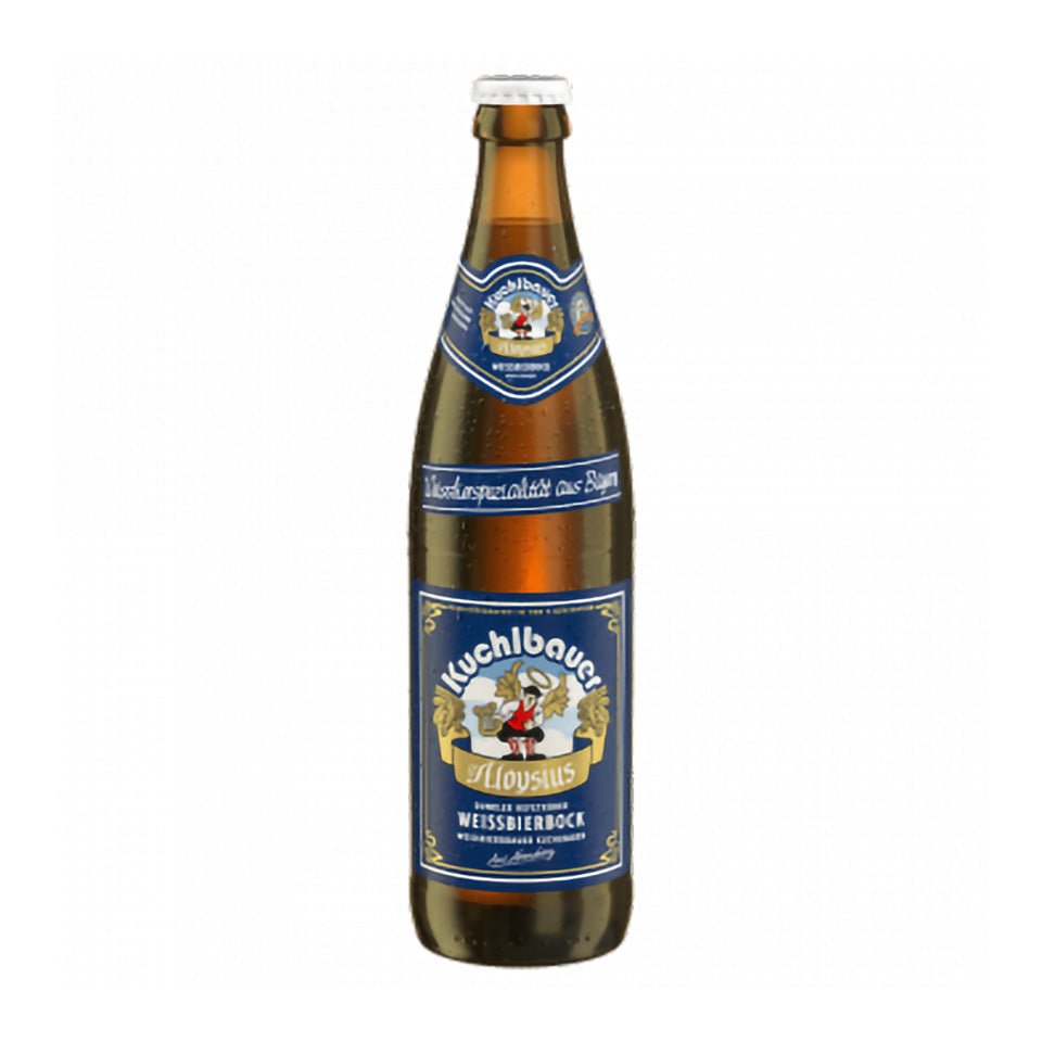 Kuchlbauer Aloysius 500ml dark Weizenbock beer from German Beers and German Lagers collection on white background