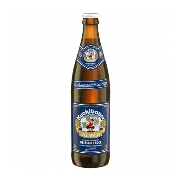 Kuchlbauer Aloysius 500ml dark Weizenbock beer from German Beers and German Lagers collection on white background