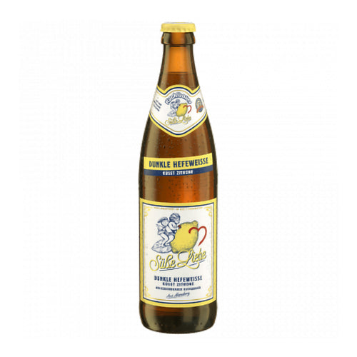 Kuchlbauer Sweet Love 500ml German Radler with dark wheat beer and citrus lemonade from German Beers collection on white background