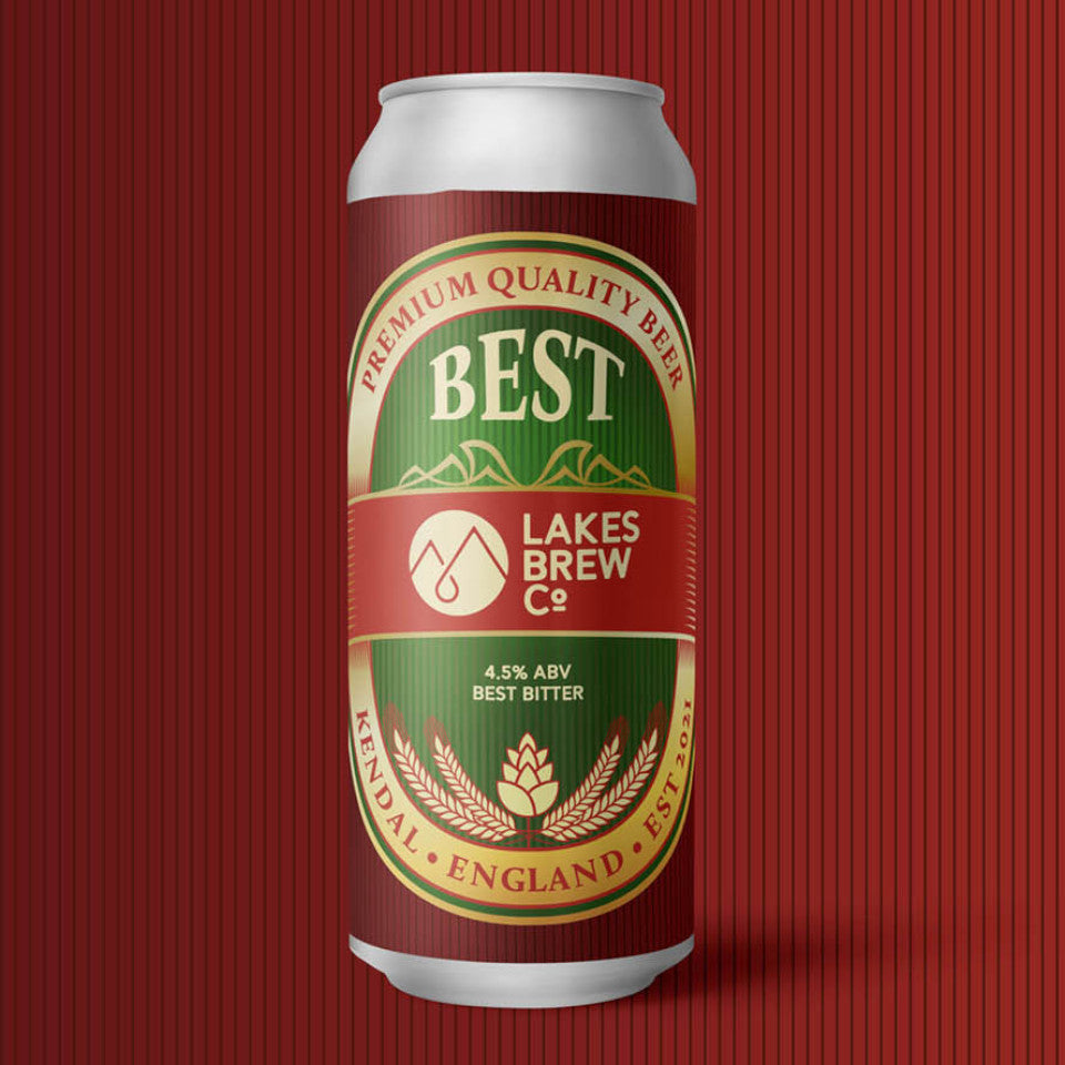 Lakes Brew Co, Best, Best Bitter, 4.5%, 440ml