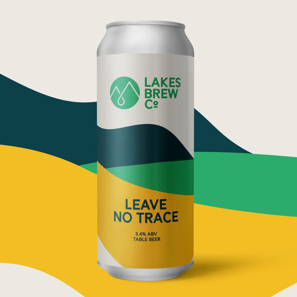 Lakes Brew Co, Leave No Trace, Table Beer, 3.4%, 440ml