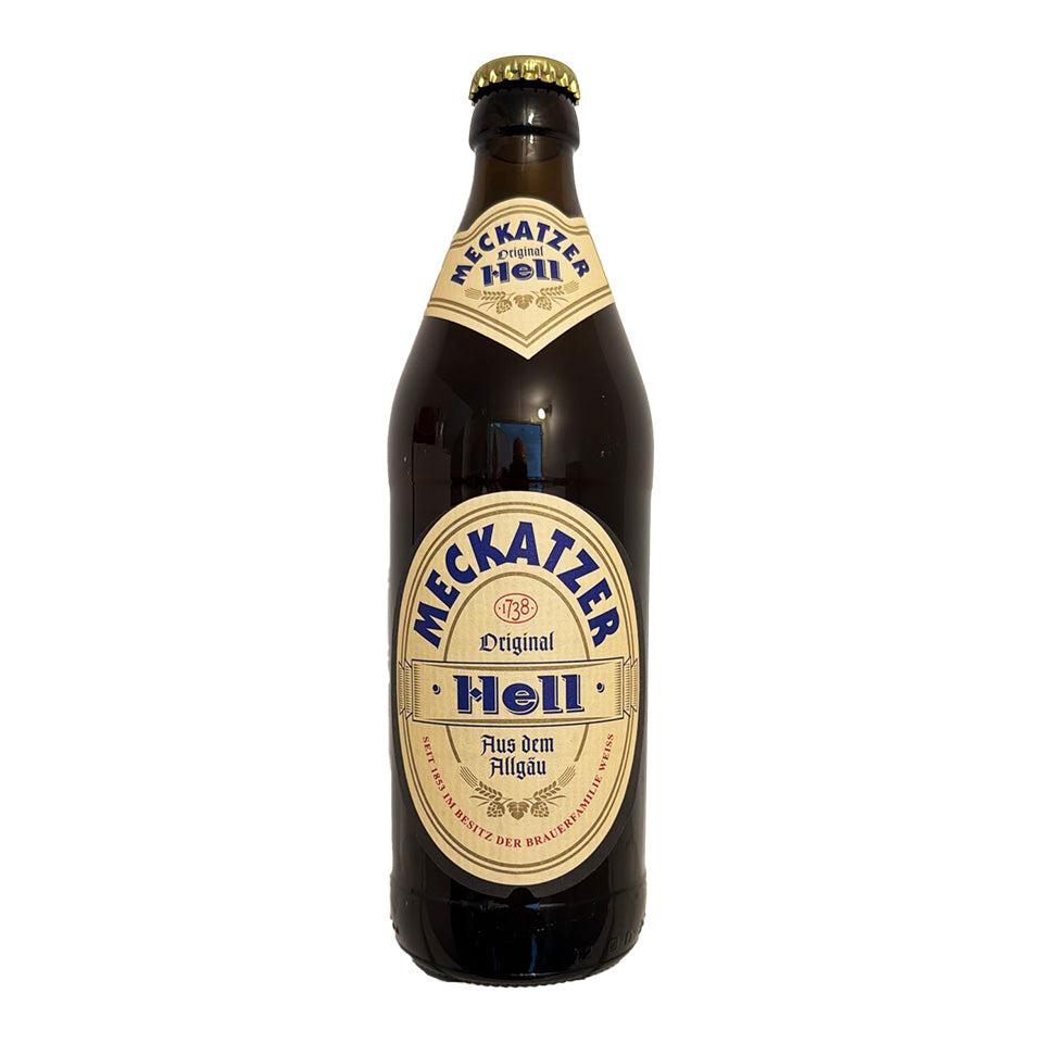 Meckatzer, Hell, Helles German Lager, 4.9%, 500ml
