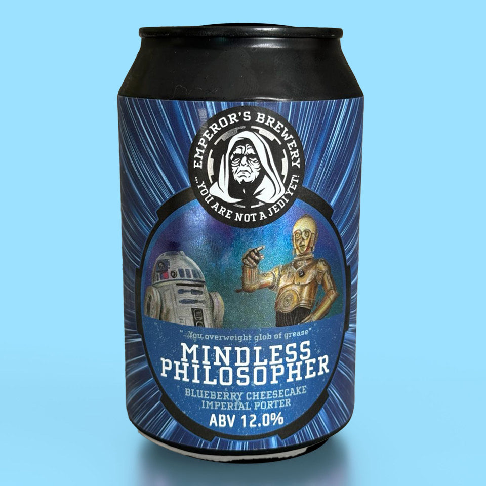 Emperor's Brewery, Mindless Philosopher, Blueberry Cheesecake Imperial Porter, 12%, 330ml