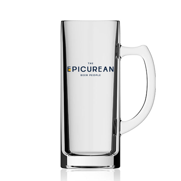 The Epicurean Beer People Branded Craft Beer Glass, 58.6 cl (1 UK Pint)