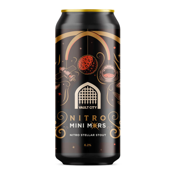 Vault City, Nitro Mini M*rs, Stout, 6.2%, 440ml