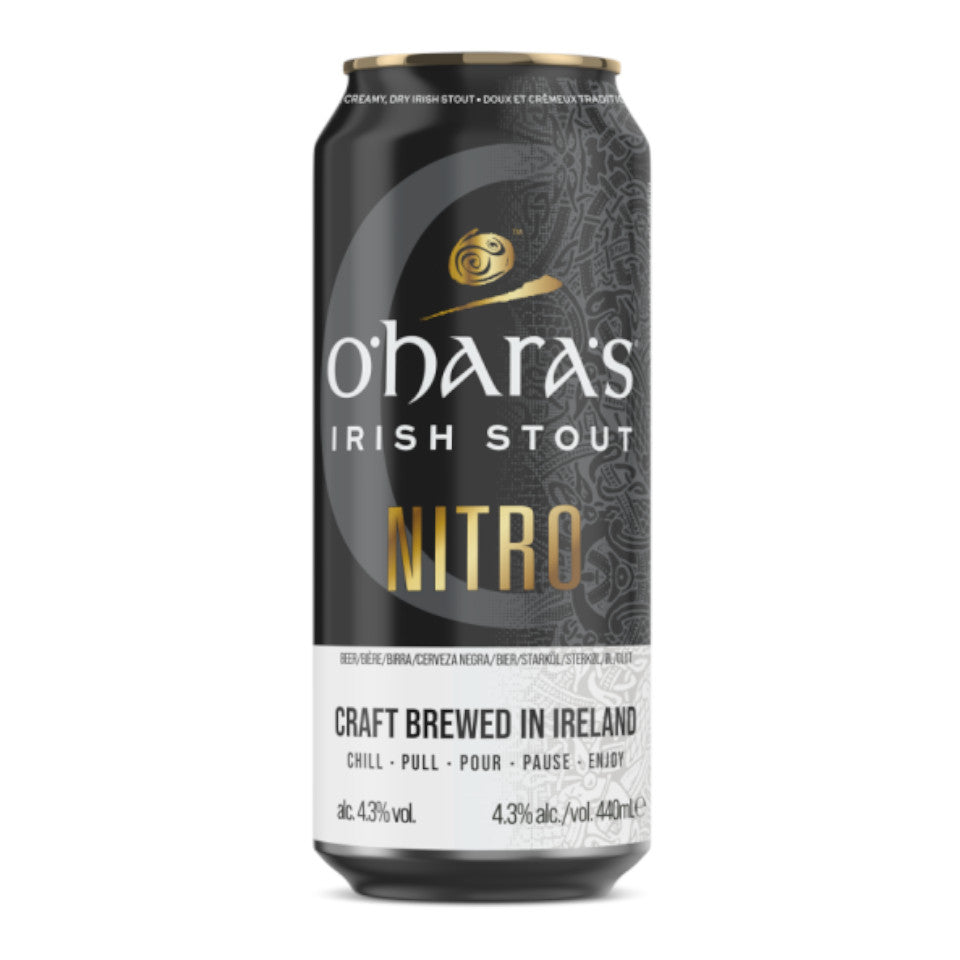 O'Haras, Nitro Stout, 4.3%, 440ml