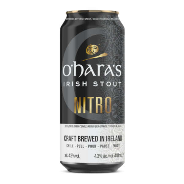 O'Haras, Nitro Stout, 4.3%, 440ml