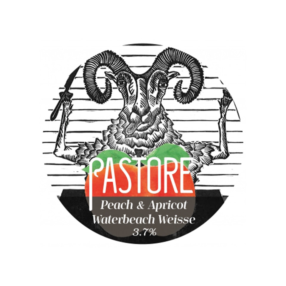 Pastore, Peach & Apricot Waterbeach Weisse, Sour, 3.4%, 440ml