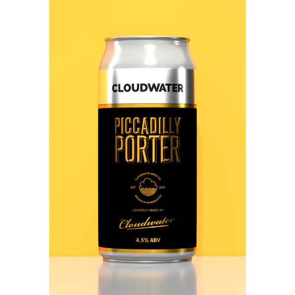 Cloudwater, Piccadilly Porter, 4.5%, 440ml Cloudwater, Piccadilly Porter, 4.5%, 440ml