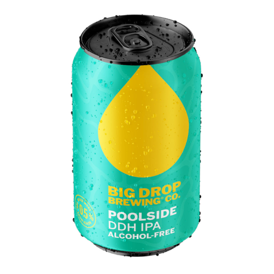 Big Drop, Poolside DDH IPA, Low Alcohol DDH IPA, 0.5%, 330ml