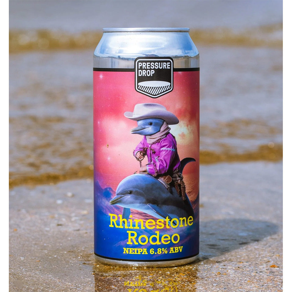 Pressure Drop, Rhinestone Rodeo, New England IPA, 6.8%, 440ml