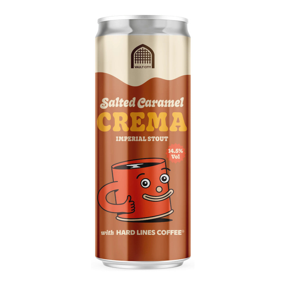 Vault City, Salted Caramel Crema, Imperial Stout, 14.5%, 330ml