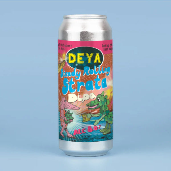 DEYA, Steady Rolling Man - Strata, DIPA, 8.0%, 500ml DEYA, Steady Rolling Man - Strata, DIPA, 8.0%, 500ml