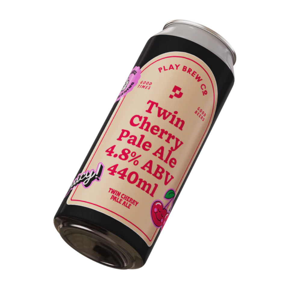 Play Brew Co, Twin Cherry, Cherry Pale Ale, 4.8%, 440ml