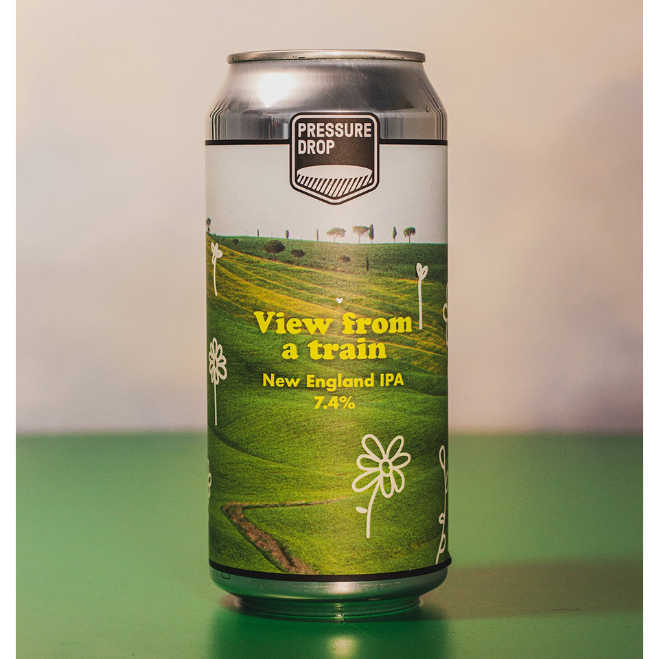 Pressure Drop, View From A Train, New England IPA, 7.4%, 440ml