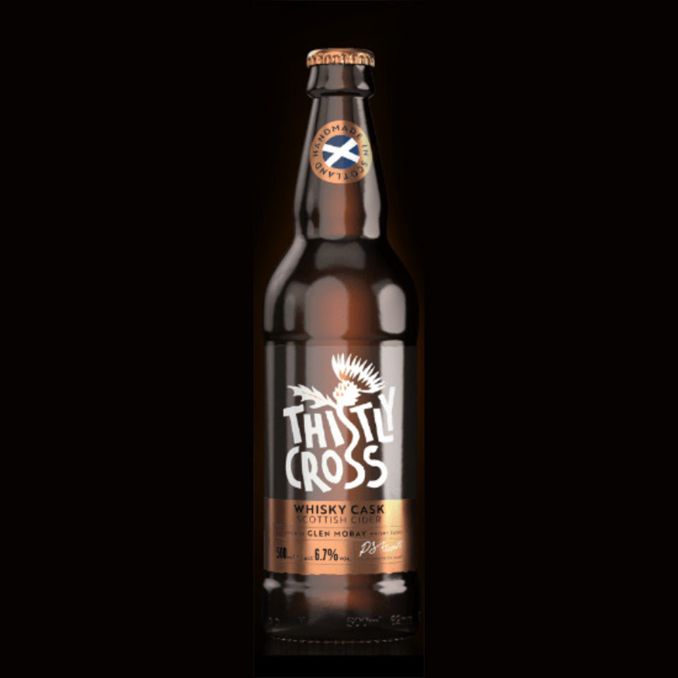 Thistly Cross, Whiskey Cask Cider, 6.7%, 500ml