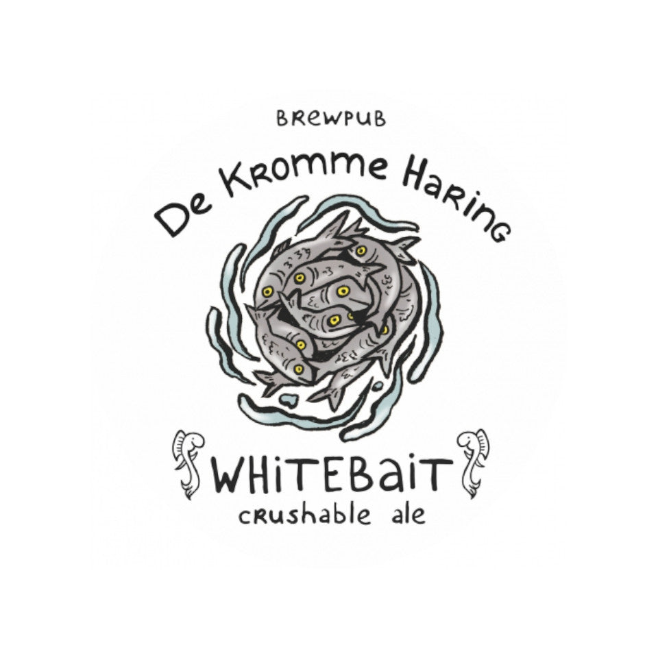 De Kromme Haring, Whitebait, Pale Ale, 4.5%, 330ml